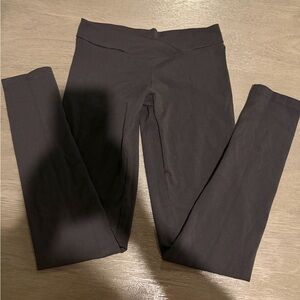 Celestial Bodiez Black leggings crossover waistband, size medium